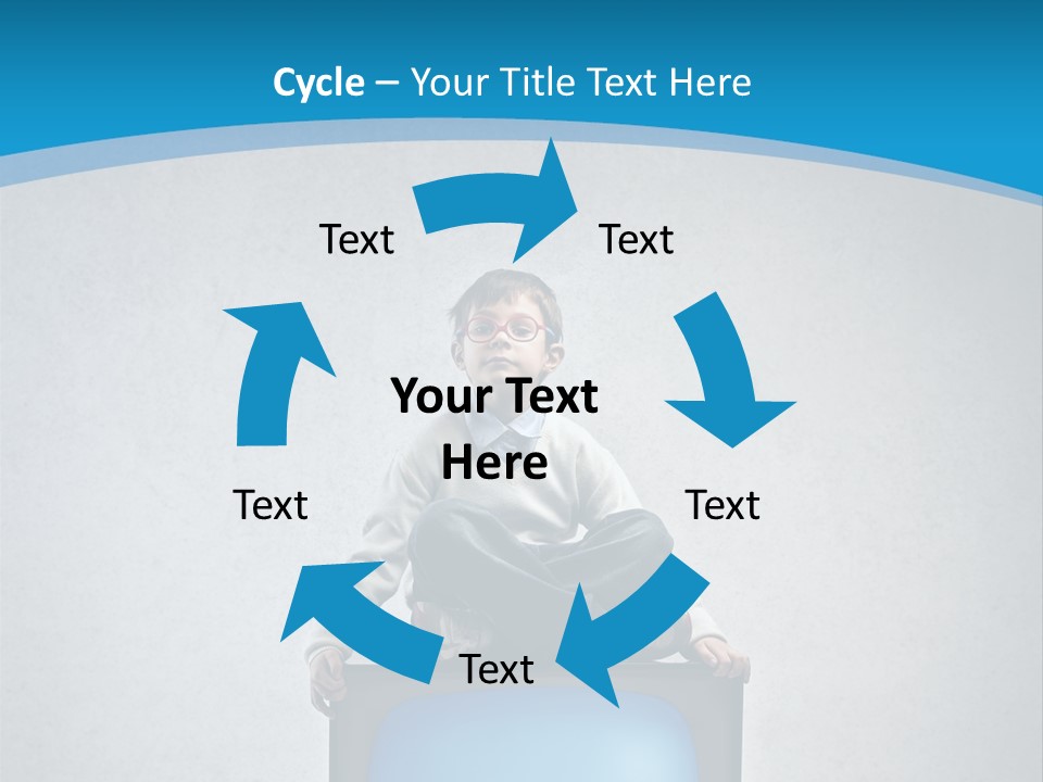 Texture Glasses Old PowerPoint Template