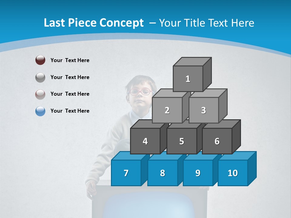 Texture Glasses Old PowerPoint Template