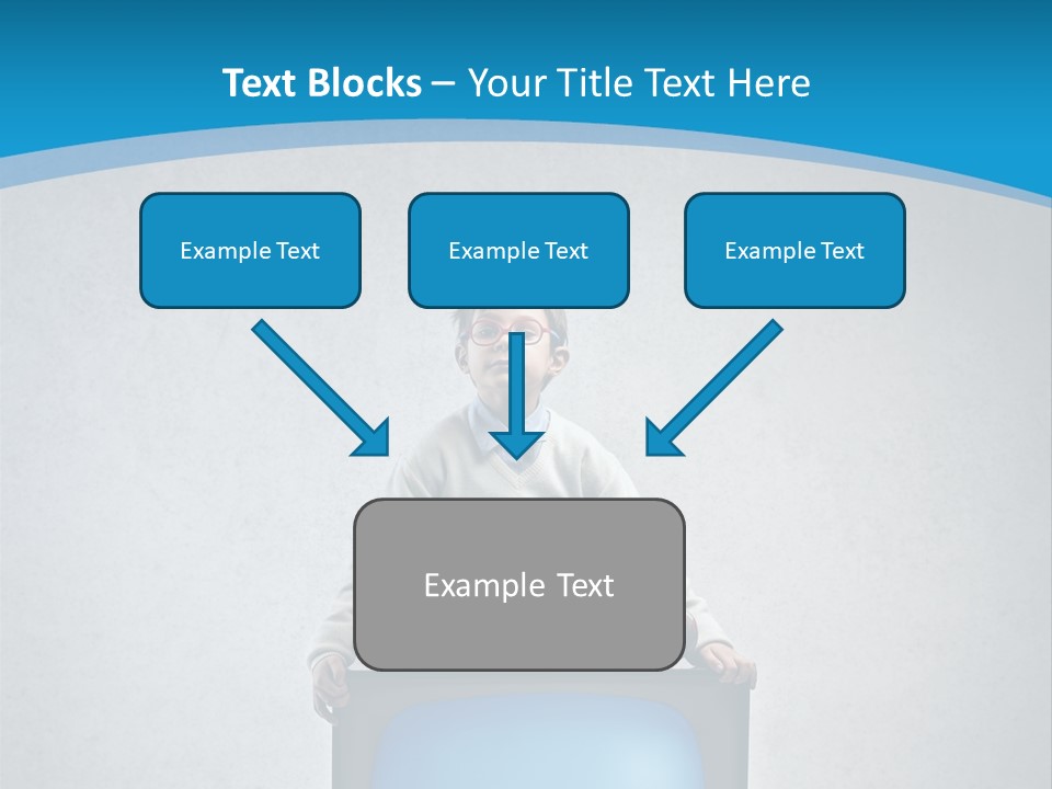 Texture Glasses Old PowerPoint Template