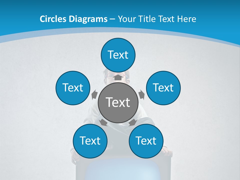 Texture Glasses Old PowerPoint Template