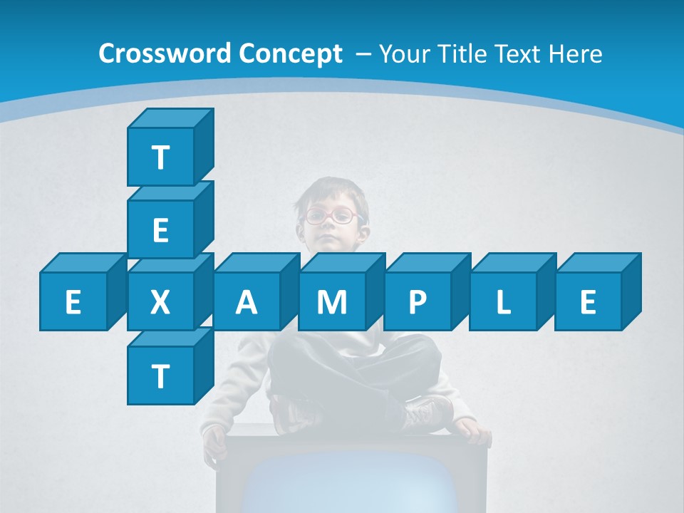 Texture Glasses Old PowerPoint Template