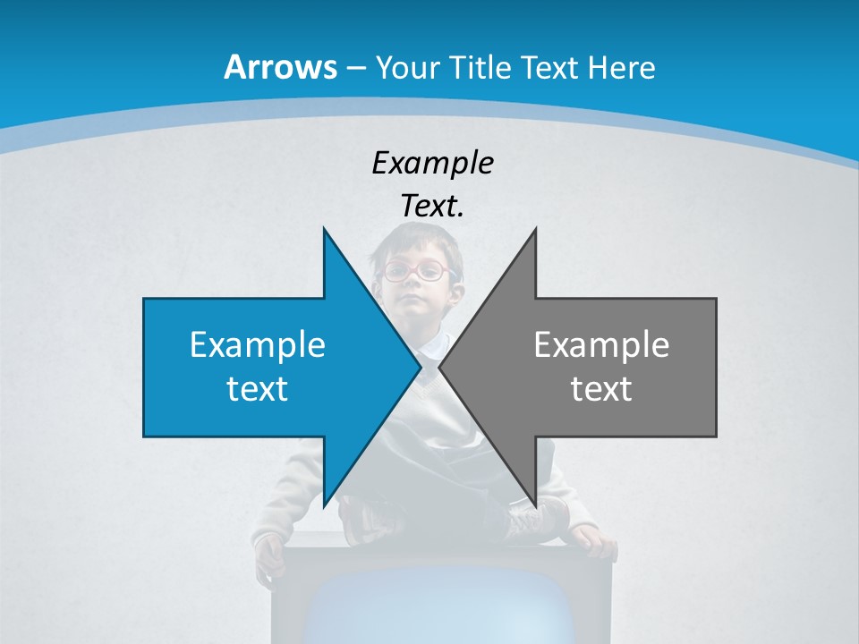 Texture Glasses Old PowerPoint Template