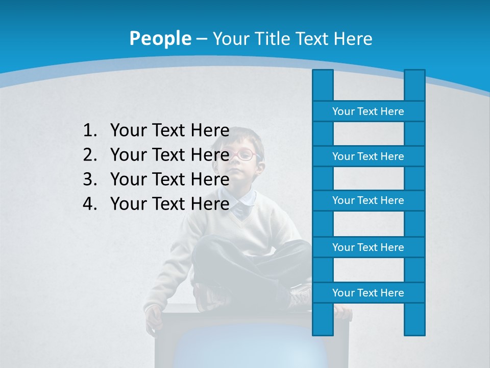 Texture Glasses Old PowerPoint Template