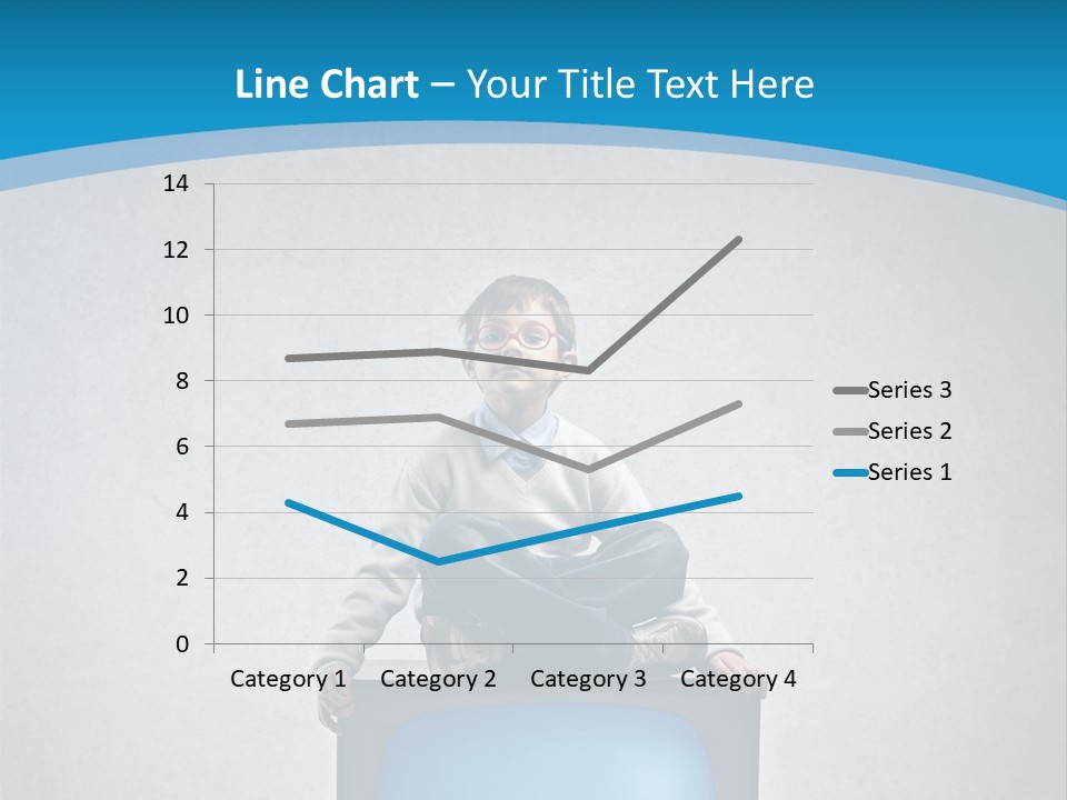 Texture Glasses Old PowerPoint Template