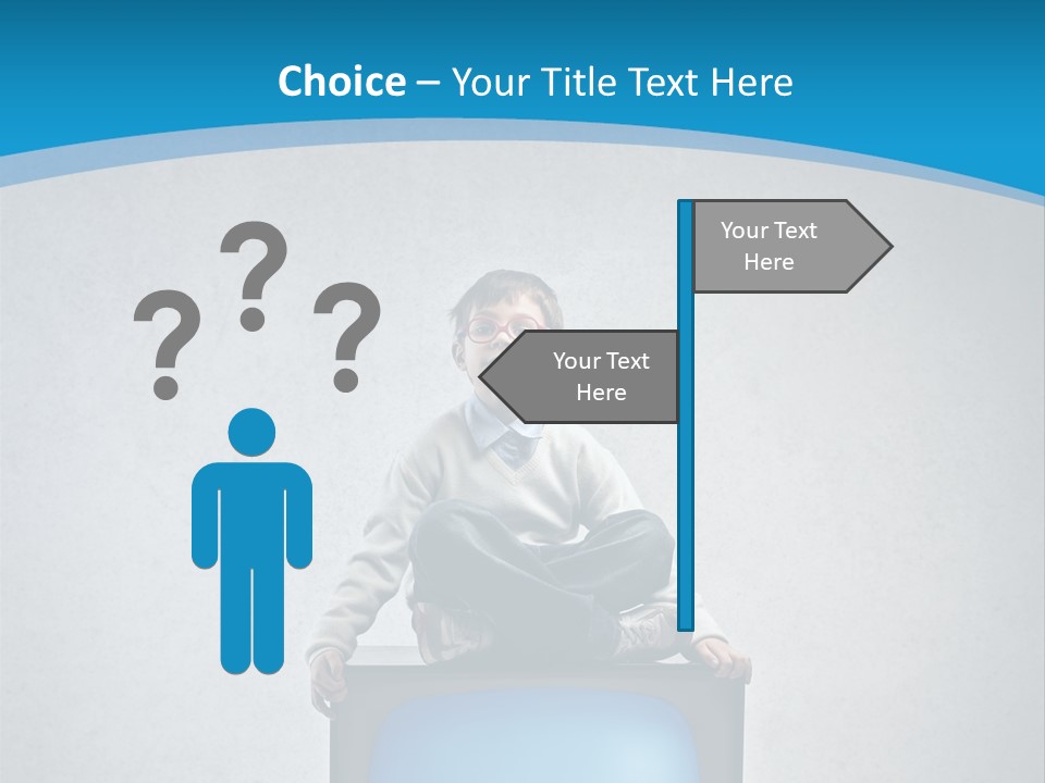 Texture Glasses Old PowerPoint Template