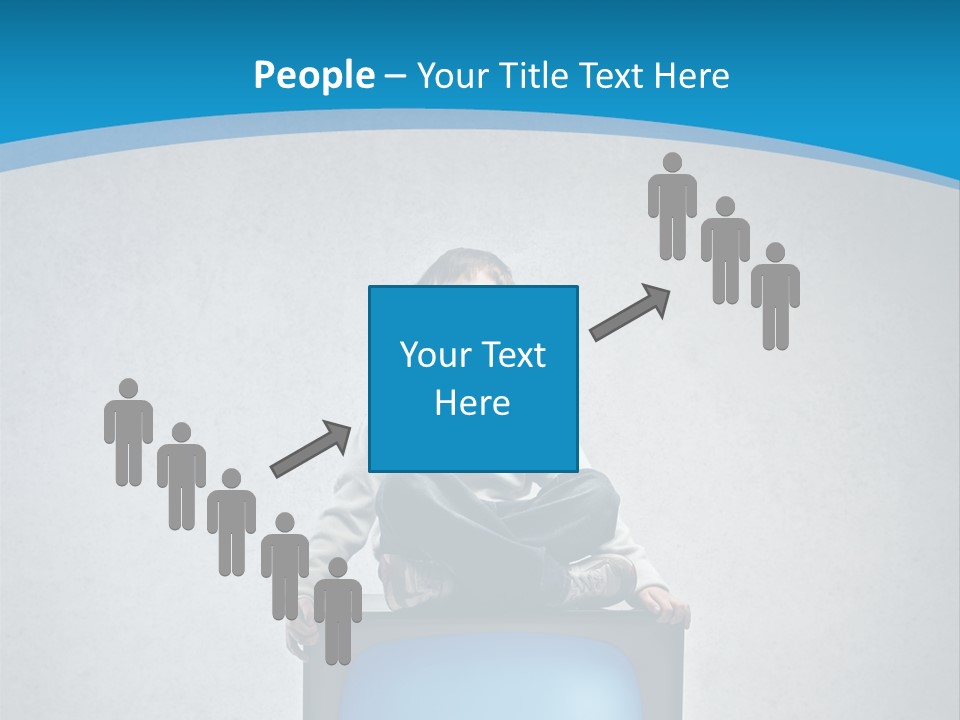 Texture Glasses Old PowerPoint Template