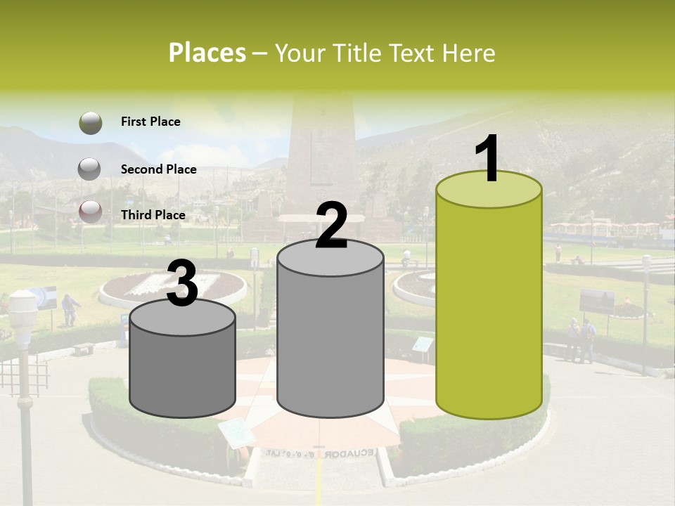 Line Central Architecture PowerPoint Template