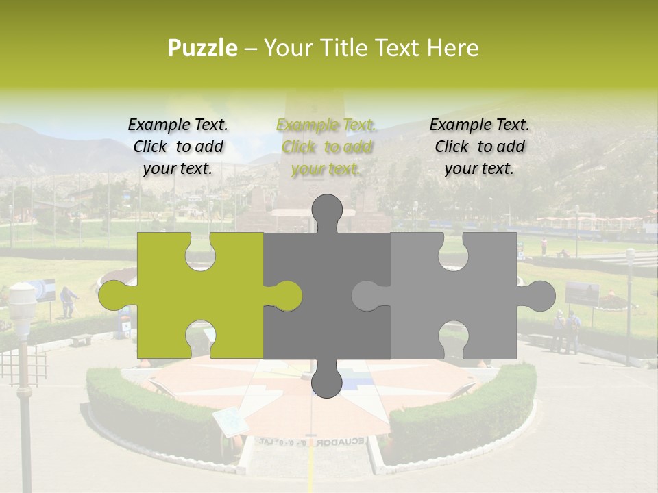 Line Central Architecture PowerPoint Template