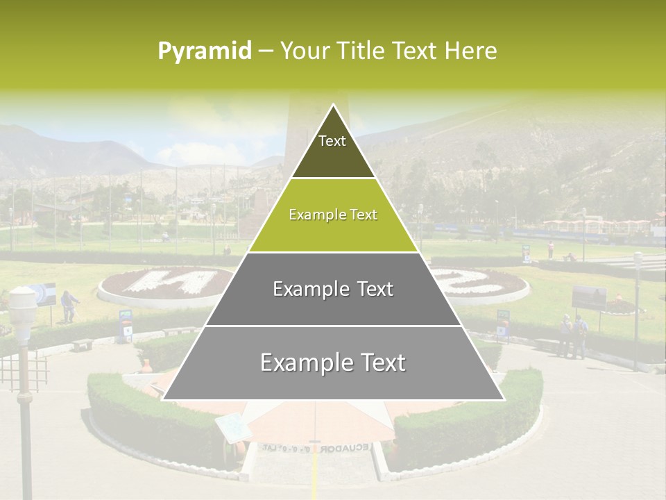 Line Central Architecture PowerPoint Template