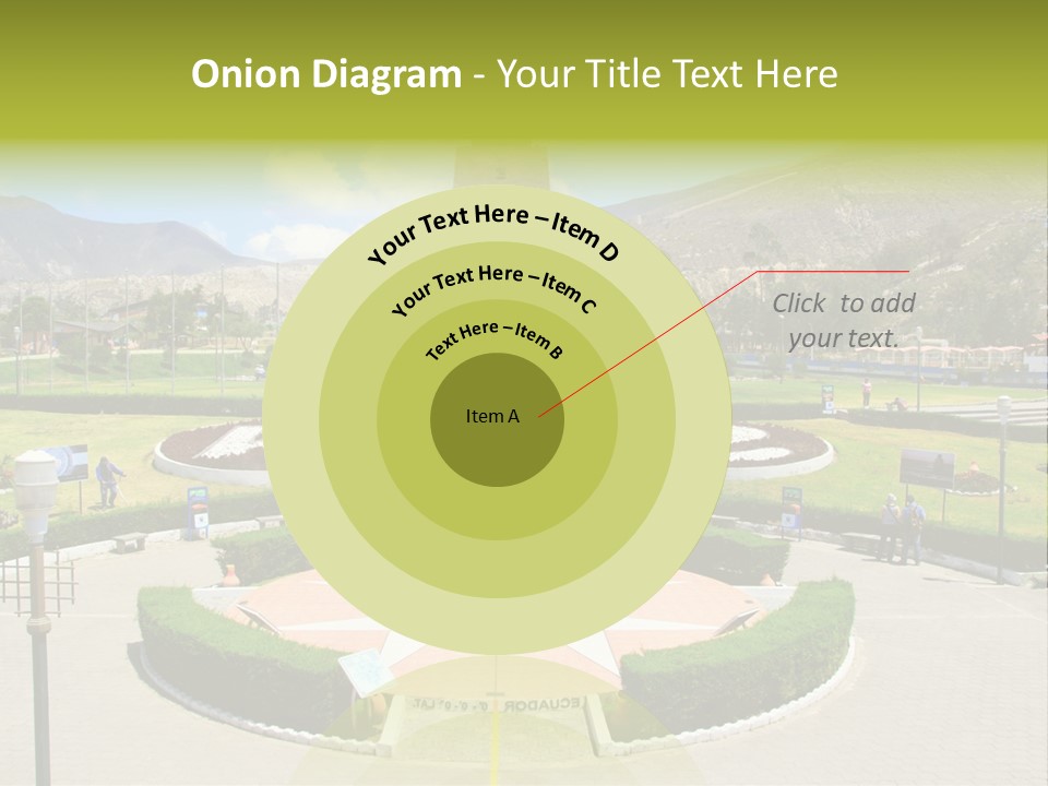 Line Central Architecture PowerPoint Template