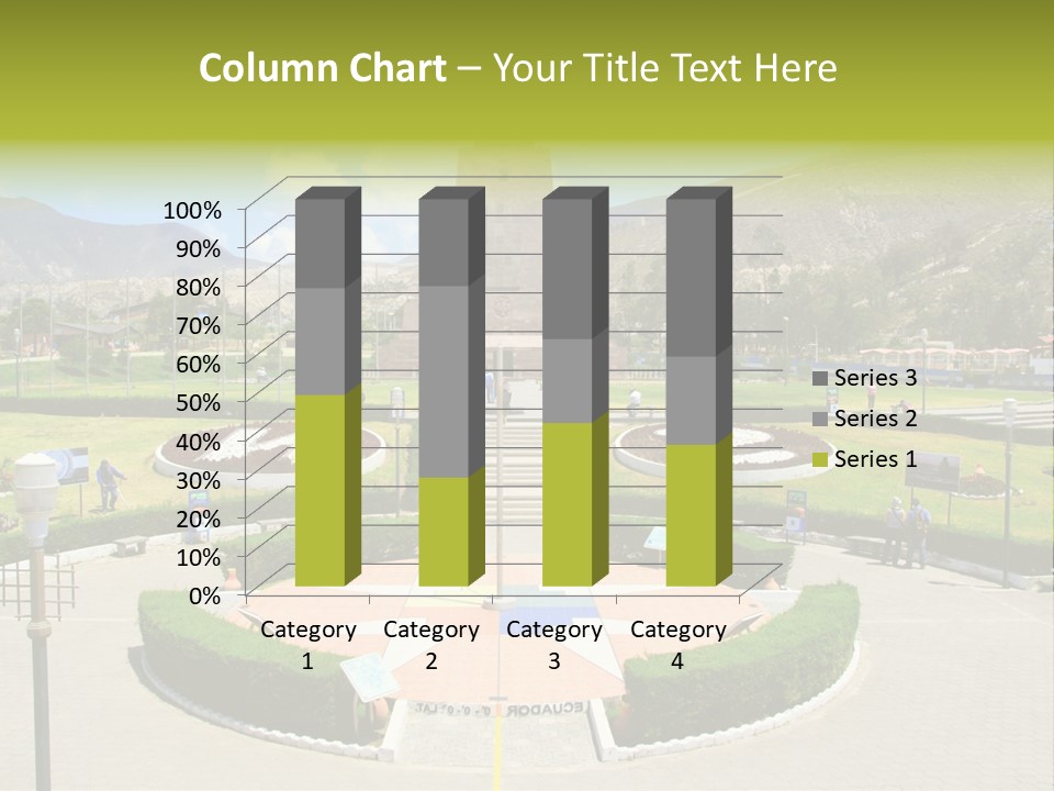 Line Central Architecture PowerPoint Template