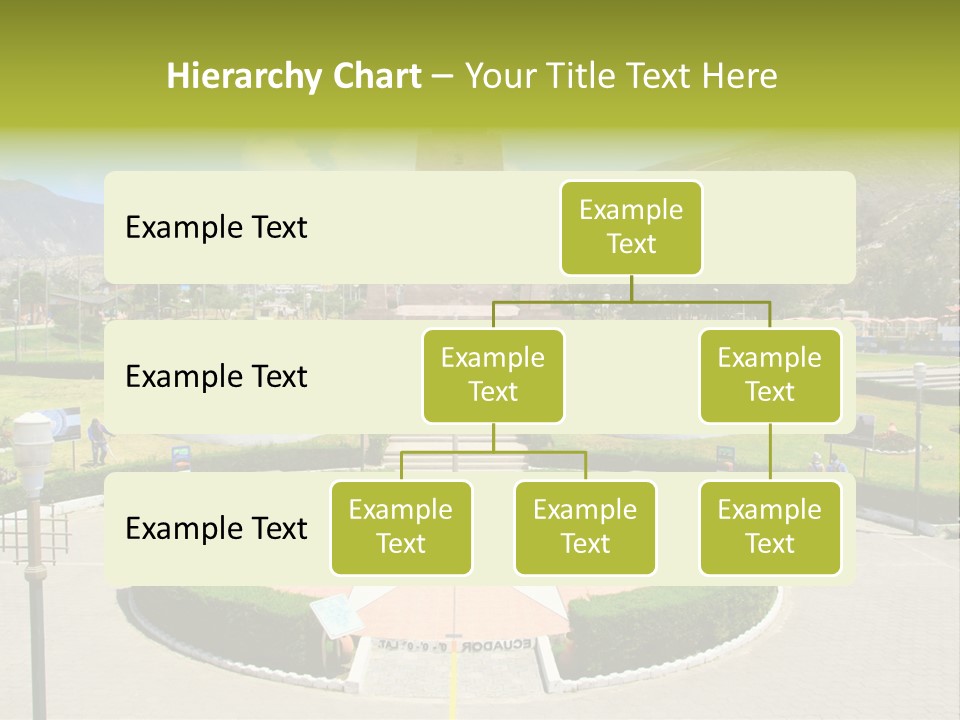 Line Central Architecture PowerPoint Template