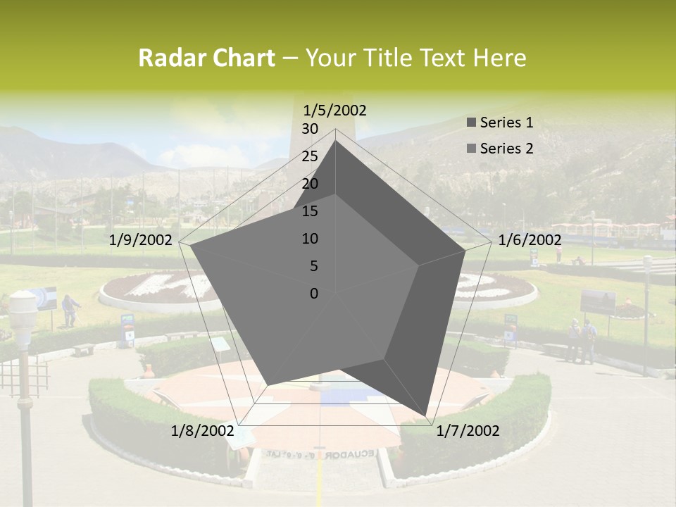 Line Central Architecture PowerPoint Template