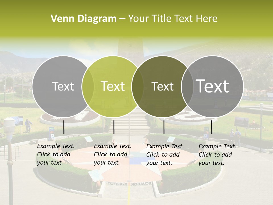 Line Central Architecture PowerPoint Template