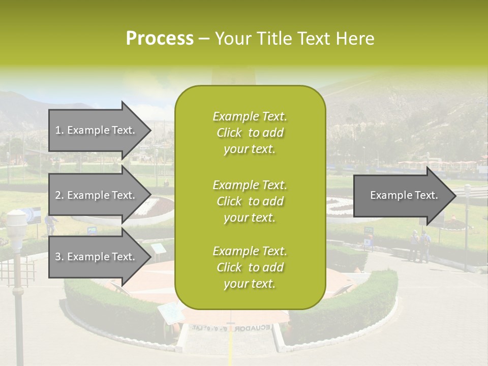 Line Central Architecture PowerPoint Template