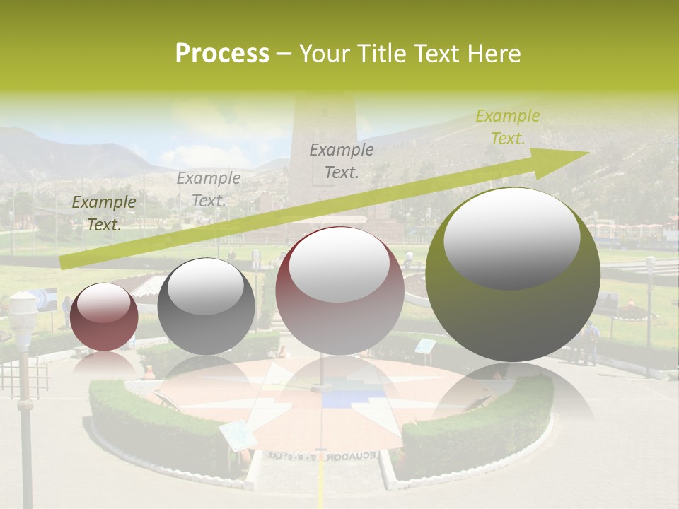 Line Central Architecture PowerPoint Template