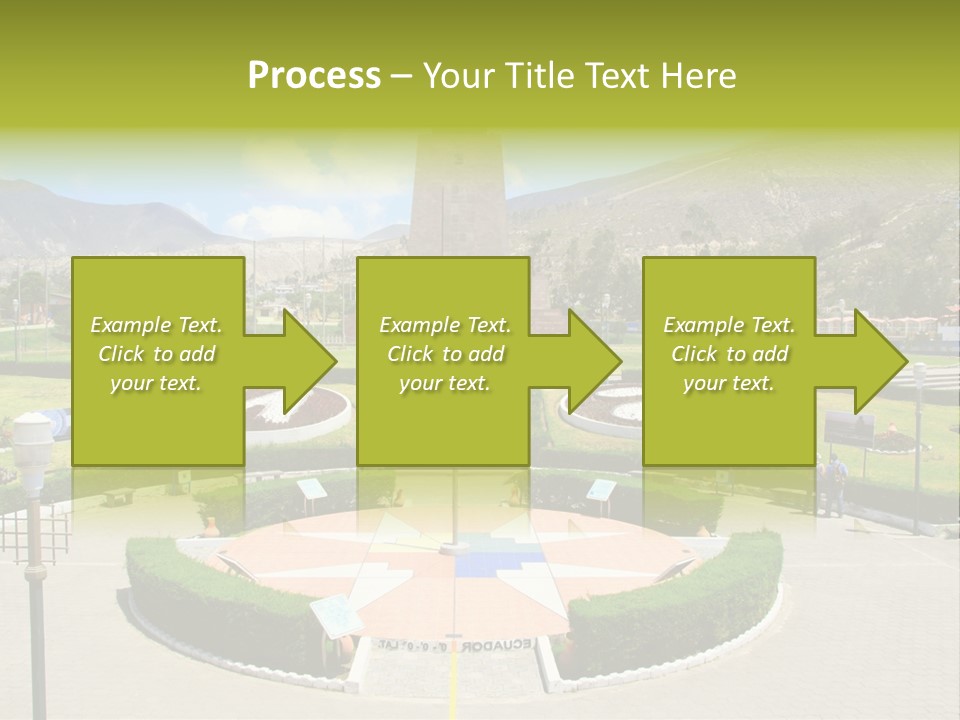 Line Central Architecture PowerPoint Template