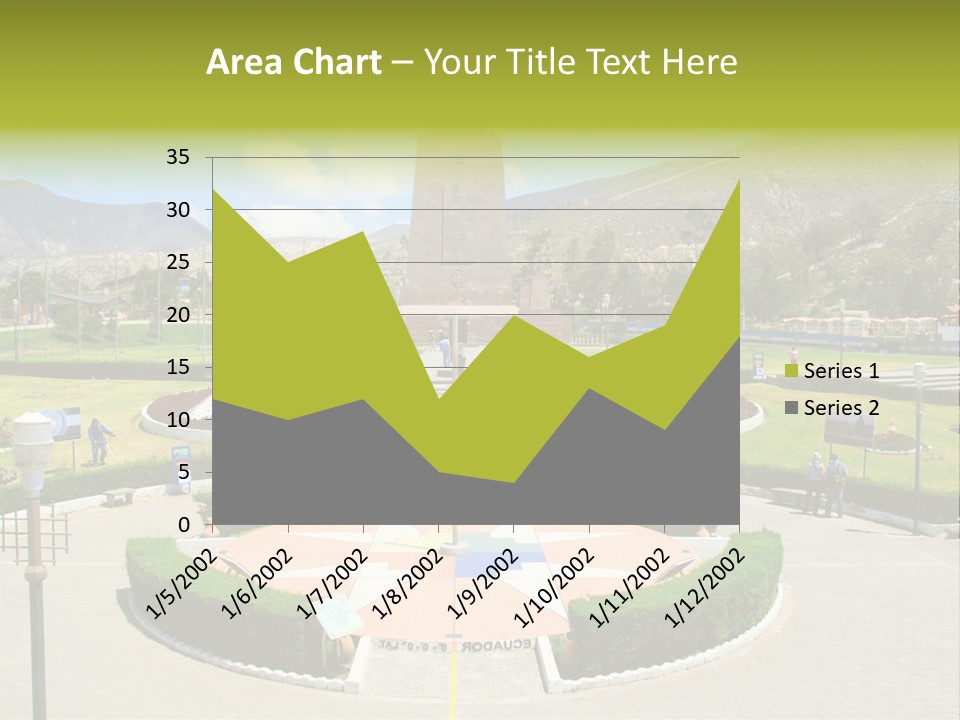 Line Central Architecture PowerPoint Template