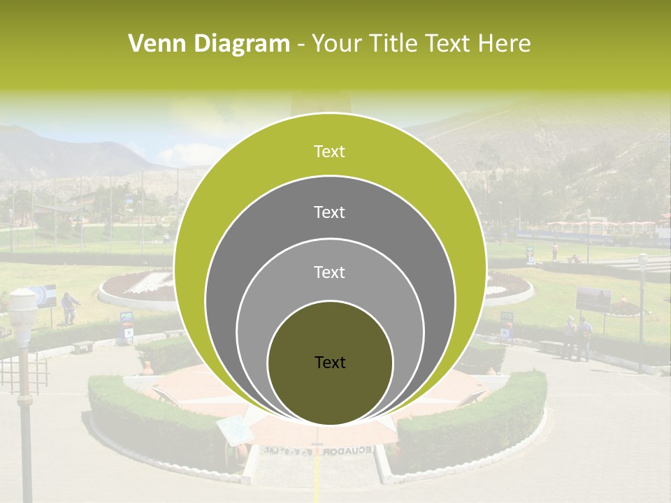 Line Central Architecture PowerPoint Template