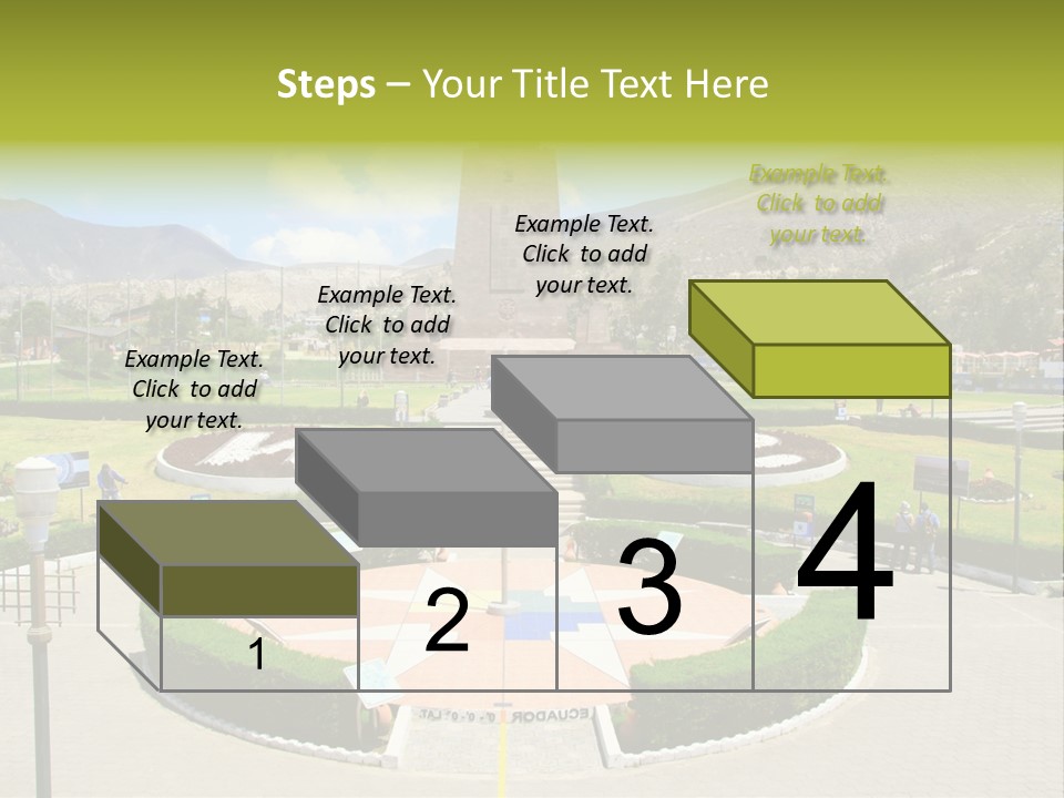 Line Central Architecture PowerPoint Template