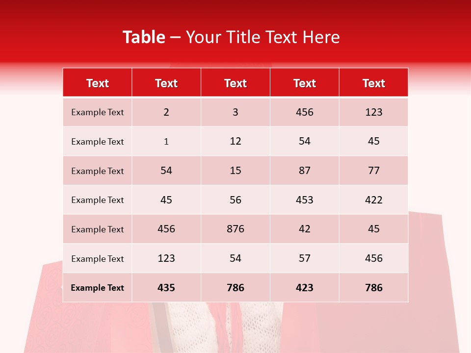 Teenage Lady Caucasian PowerPoint Template