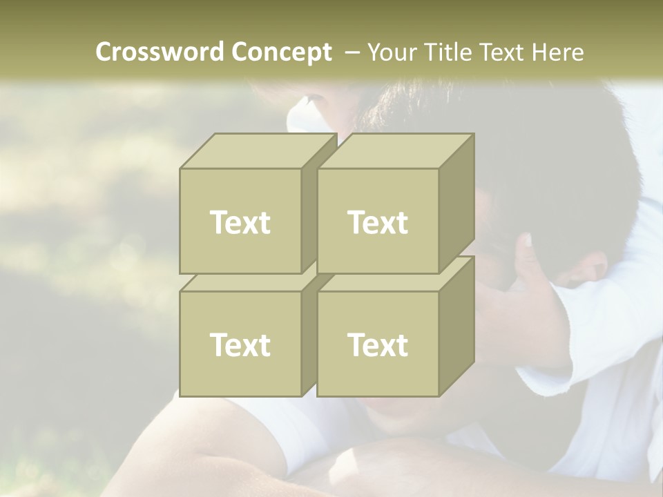 Pretty Playful Girl PowerPoint Template