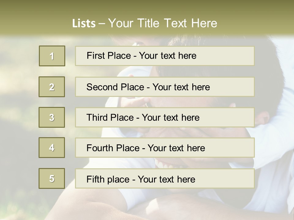 Pretty Playful Girl PowerPoint Template