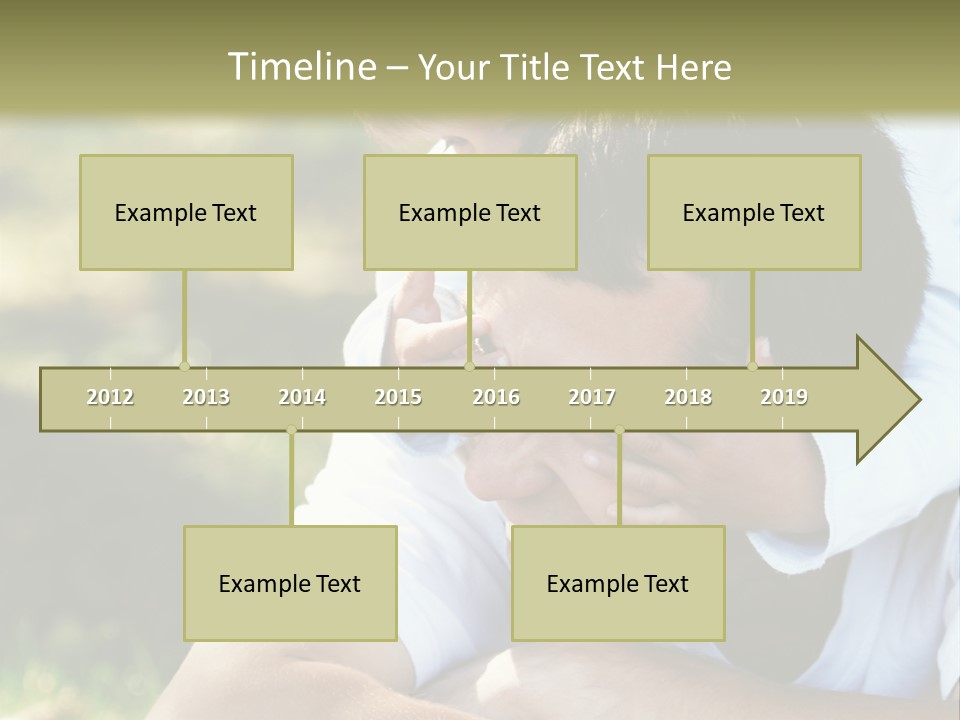 Pretty Playful Girl PowerPoint Template