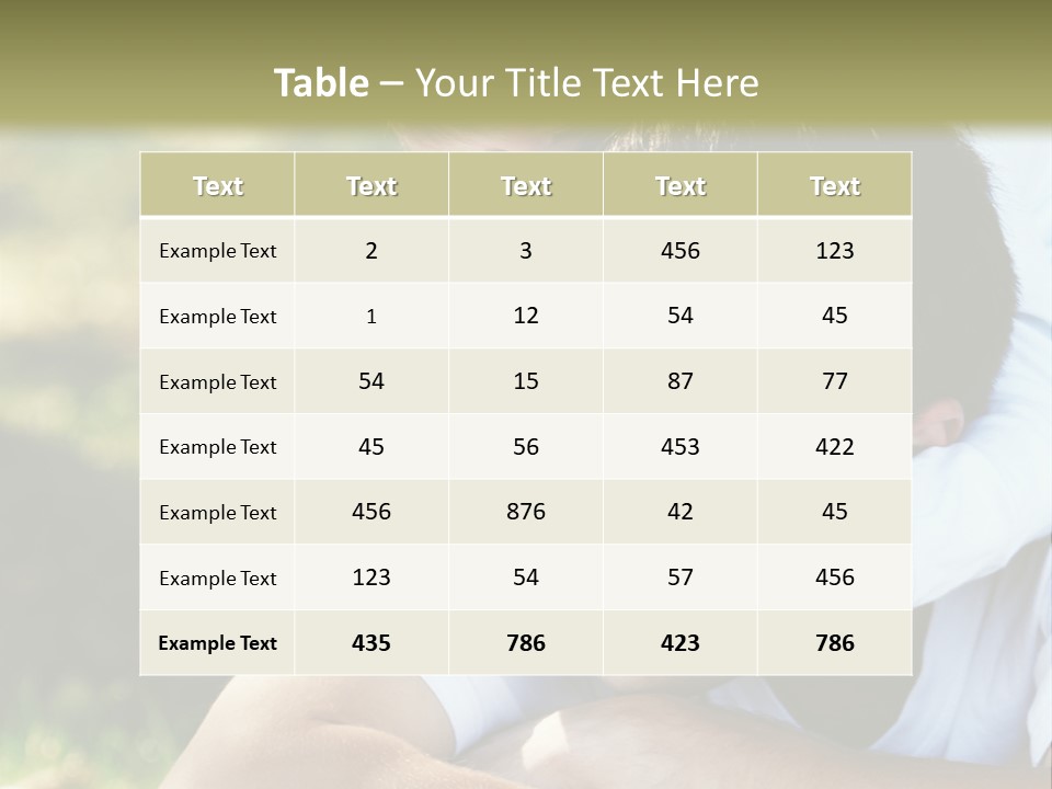 Pretty Playful Girl PowerPoint Template