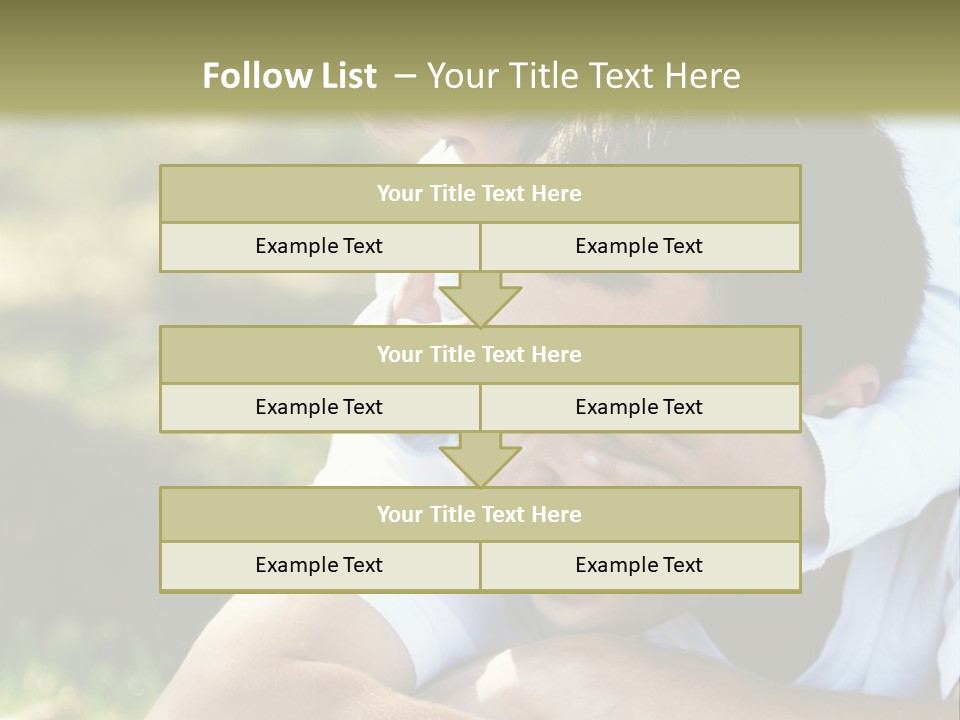 Pretty Playful Girl PowerPoint Template