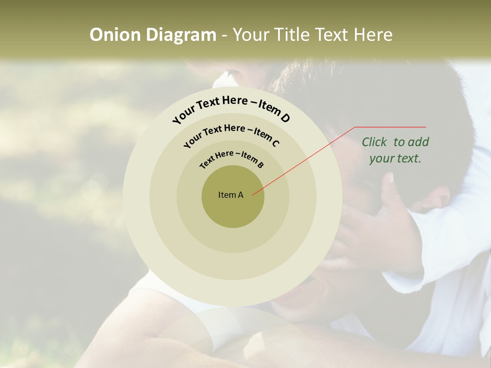 Pretty Playful Girl PowerPoint Template