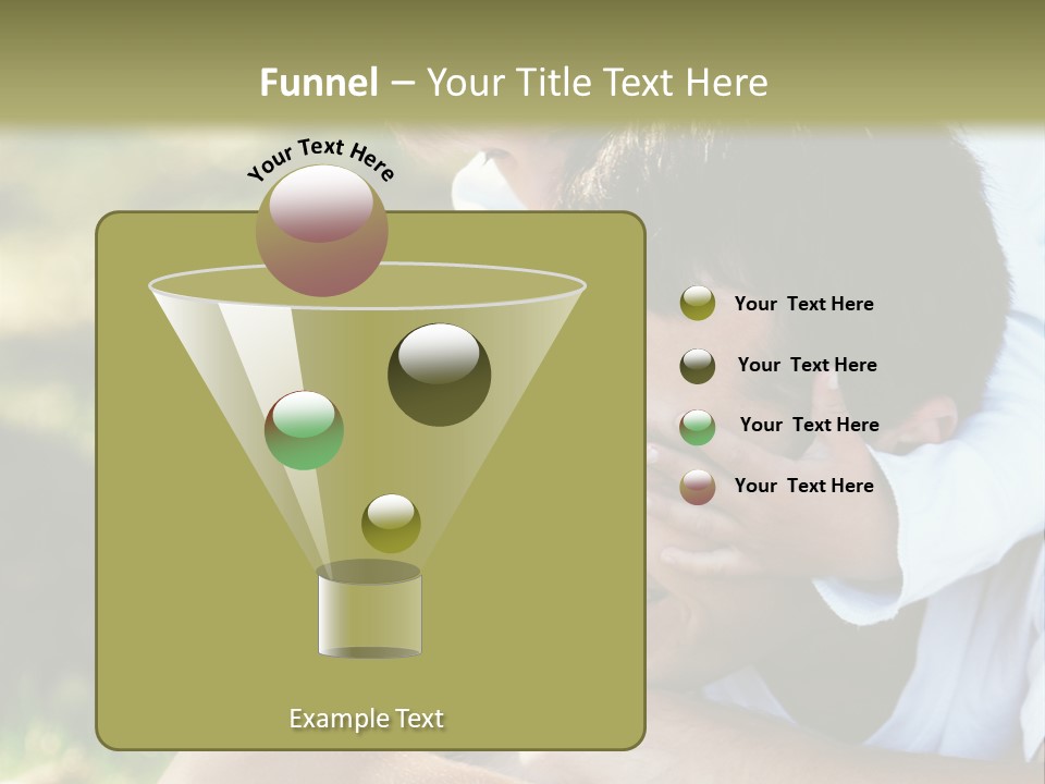 Pretty Playful Girl PowerPoint Template