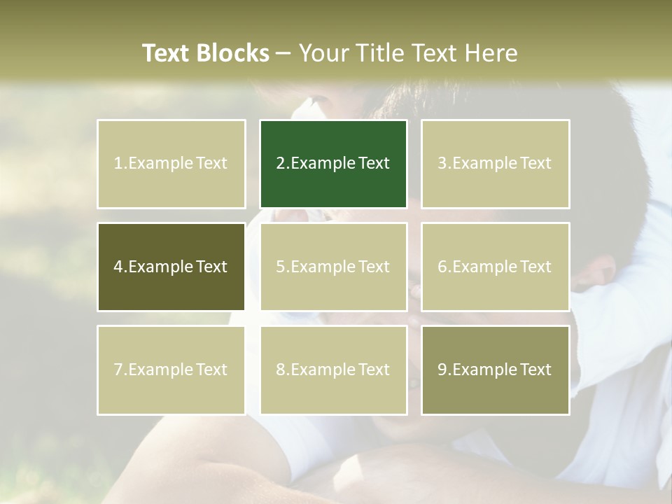 Pretty Playful Girl PowerPoint Template