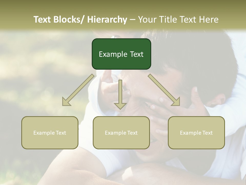 Pretty Playful Girl PowerPoint Template