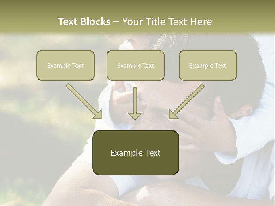 Pretty Playful Girl PowerPoint Template