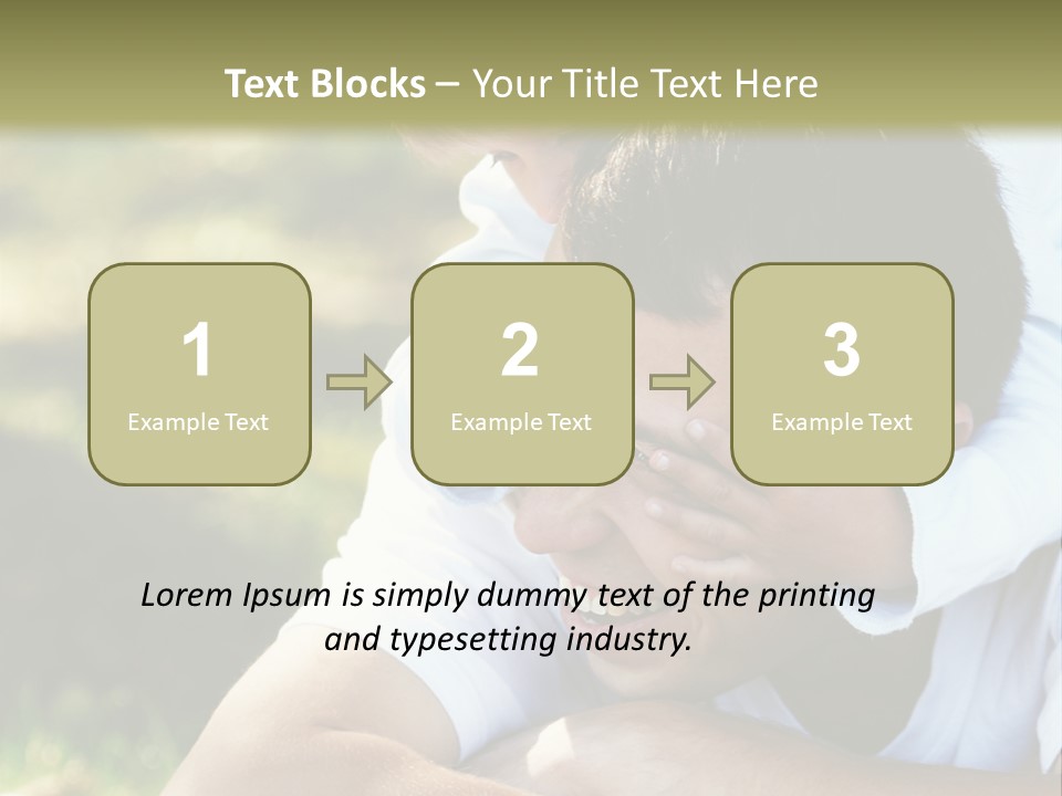 Pretty Playful Girl PowerPoint Template