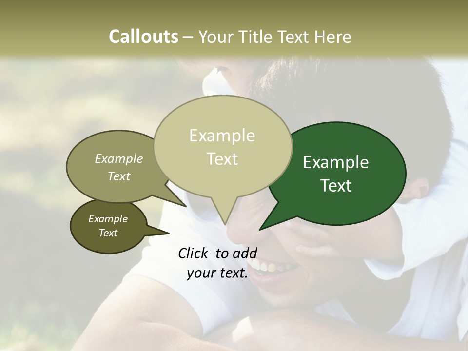 Pretty Playful Girl PowerPoint Template