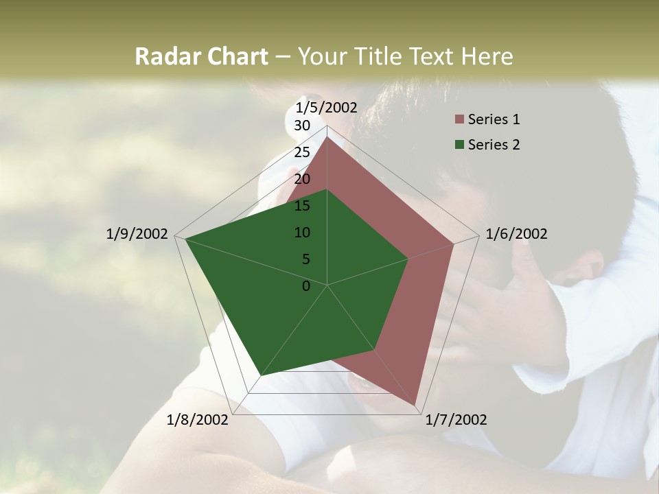 Pretty Playful Girl PowerPoint Template