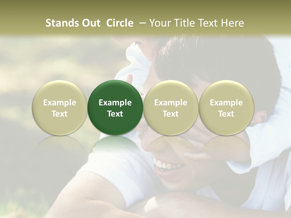 Pretty Playful Girl PowerPoint Template