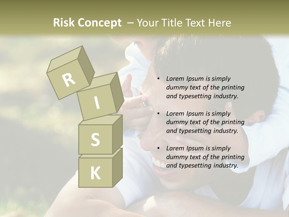 Pretty Playful Girl PowerPoint Template