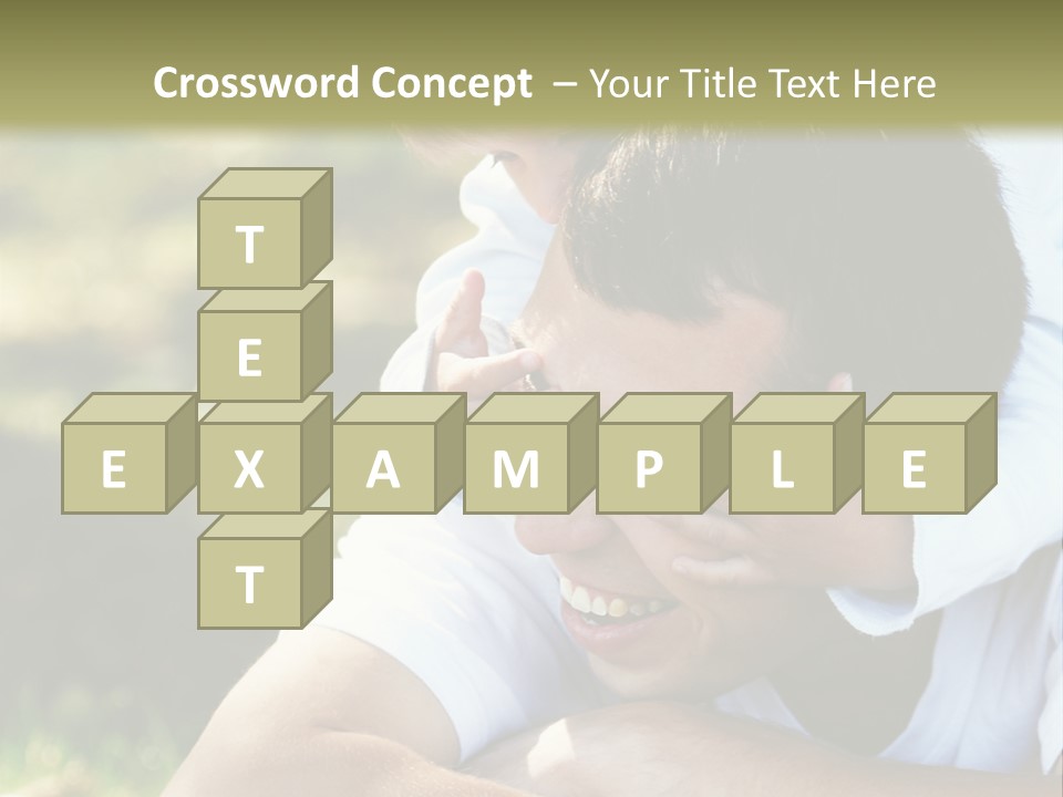 Pretty Playful Girl PowerPoint Template