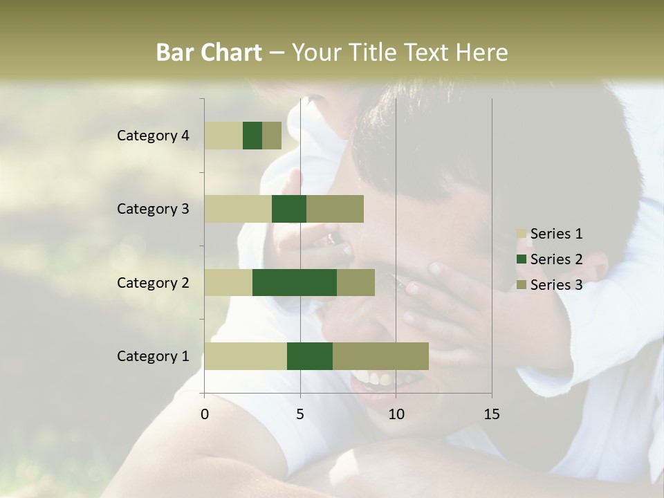 Pretty Playful Girl PowerPoint Template