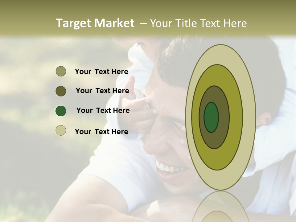 Pretty Playful Girl PowerPoint Template