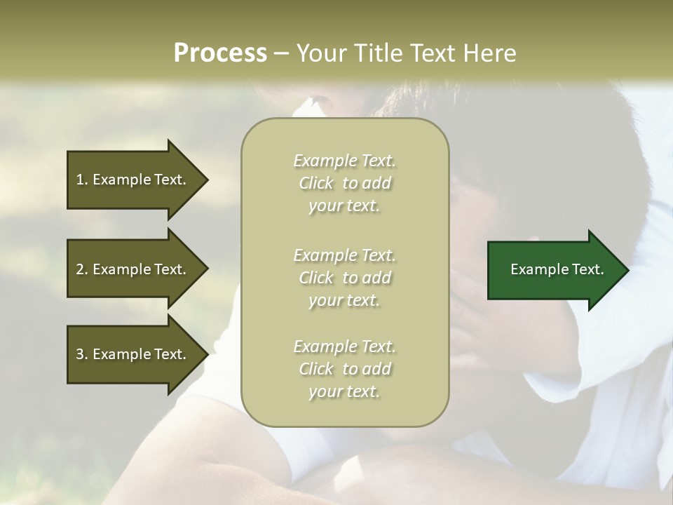 Pretty Playful Girl PowerPoint Template