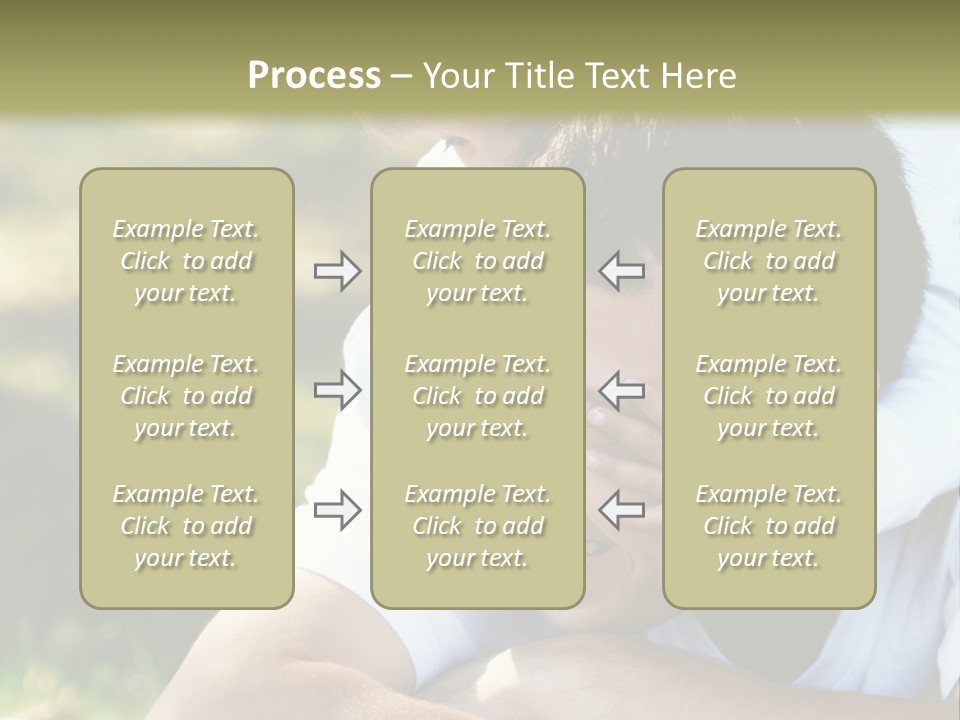 Pretty Playful Girl PowerPoint Template