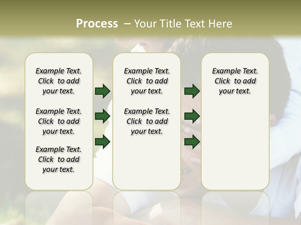 Pretty Playful Girl PowerPoint Template