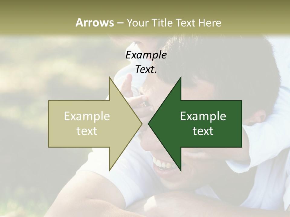 Pretty Playful Girl PowerPoint Template