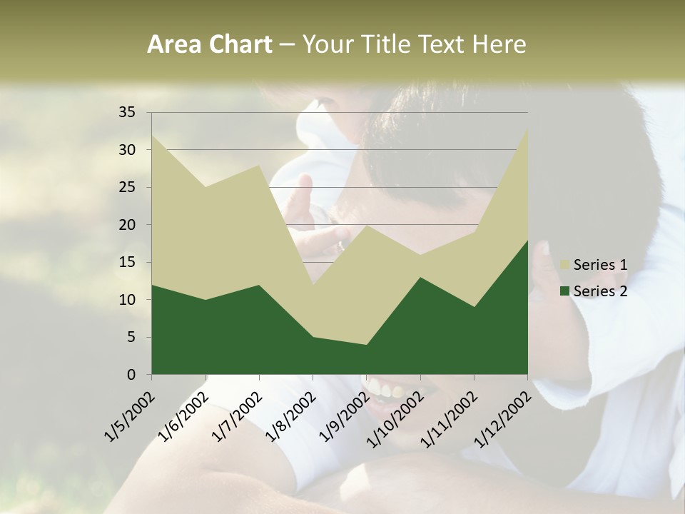 Pretty Playful Girl PowerPoint Template