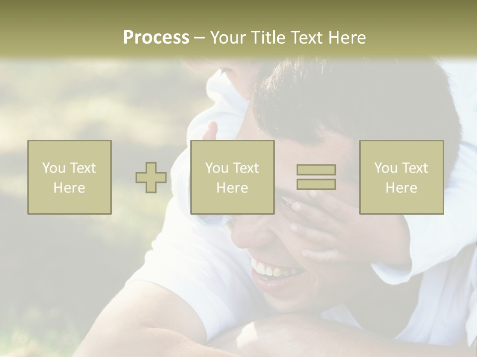 Pretty Playful Girl PowerPoint Template