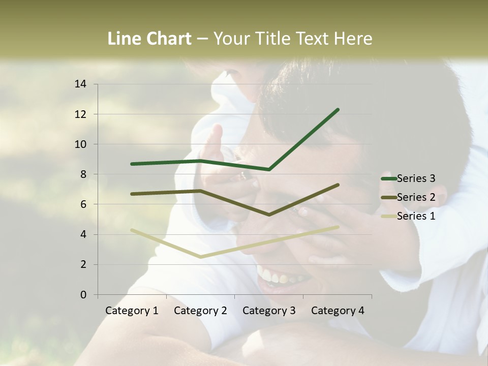 Pretty Playful Girl PowerPoint Template